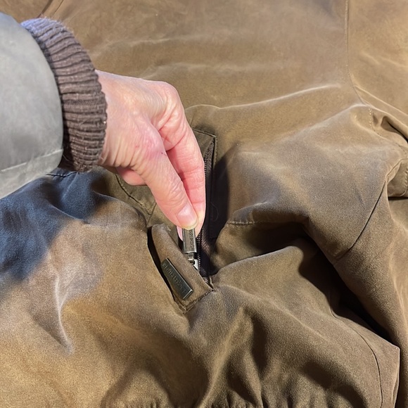 Vegan Suede bomber jacket - Picture 13 of 16